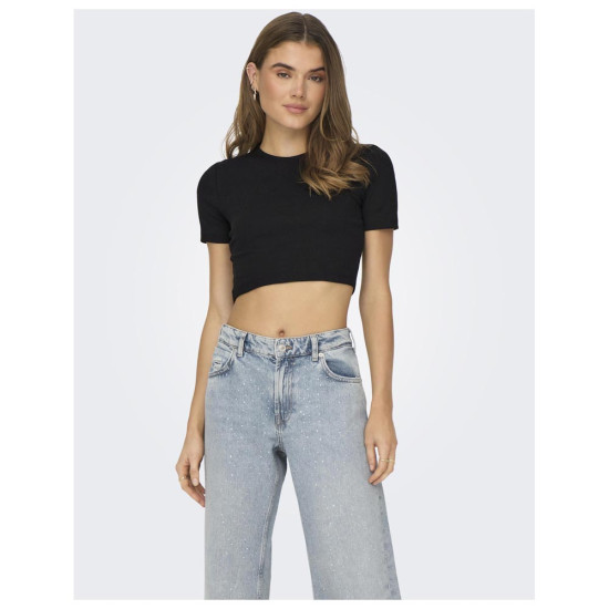 Only Γυναικεία κοντομάνικη μπλούζα Cropped Top Only Γυναικεία κοντομάνικη μπλούζα Cropped Top